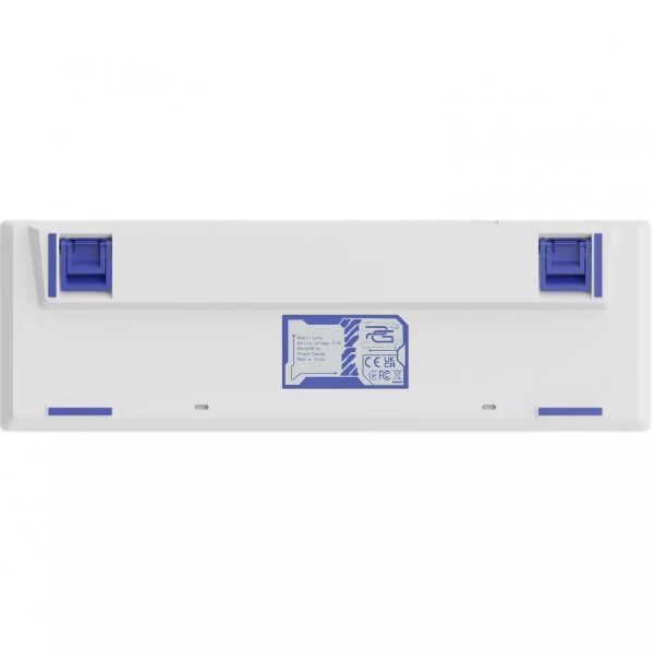 Фото - Клавиатура проводная игровая Proove Gaming Cyrex (Ukraine Layout) white/purple (MKCR00022417)
