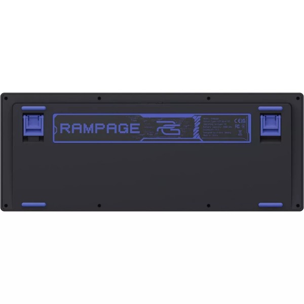 Фото - Клавиатура беспроводная игровая Proove Gaming Rampage (Ukraine Layout) gradient purple/black (WKRM00022418)