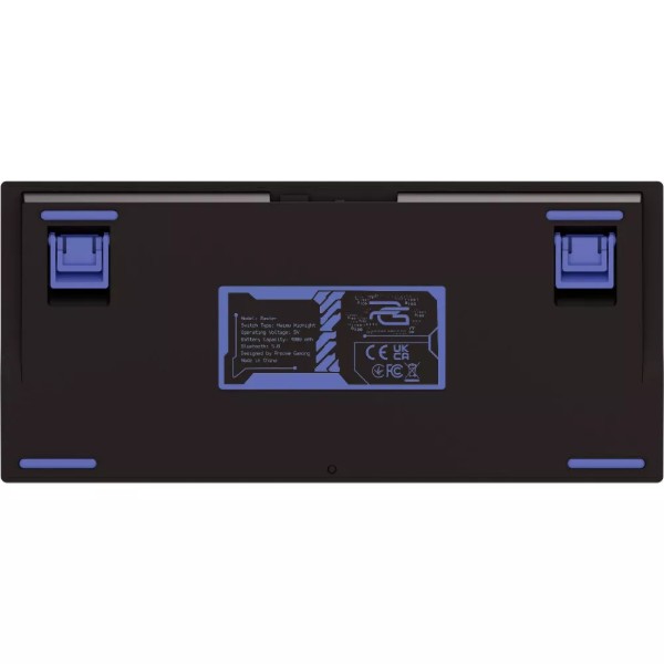 Фото - Клавиатура беспроводная игровая Proove Gaming Raster (Ukraine Layout) black/purple (WKRS00022416)