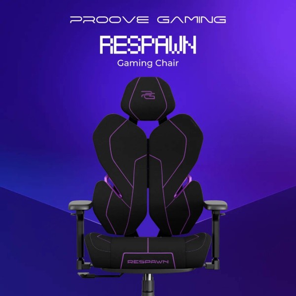 Фото - Кресло для геймеров Proove Gaming Respawn Black/Purple (GCRS0001001)