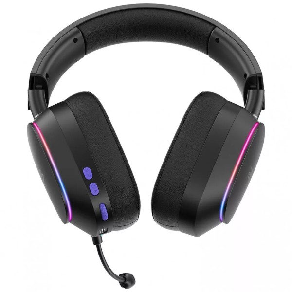 Фото - Гарнітура бездротова ігрова Proove Gaming Starlight (APP) black/purple (WHSR00020016)