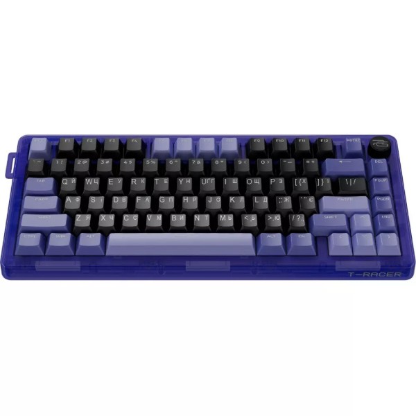Фото - Клавиатура беспроводная игровая Proove Gaming T-Racer (Ukraine Layout) purple/black (WKTR00022414)
