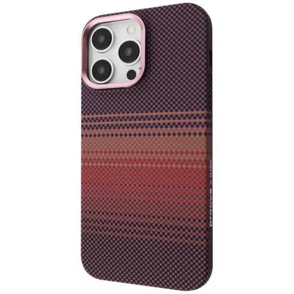 Фото - Чохол для смартфону Proove Gleam Case with Magnetic Ring iPhone 16 Pro Max gold stripes (PCGCIP16PM49)