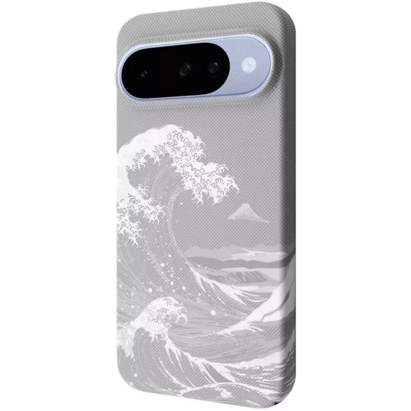 Фото - Чехол для смартфона Proove Gleam Case with Magnetic Ring Google Pixel 10 white waves (PCGCGPG01070)
