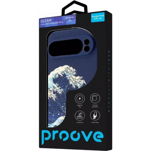 Фото - Чохол для смартфону Proove Gleam Case with Magnetic Ring Google Pixel 9 Pro XL white waves (PCGCGPGX0970)