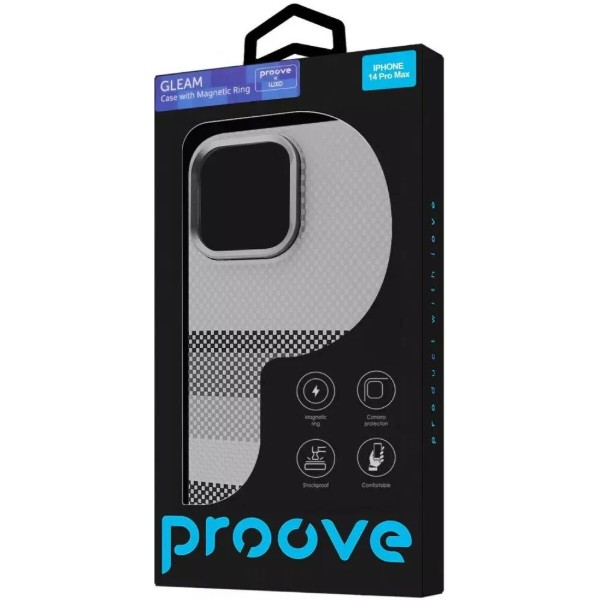 Фото - Чохол для смартфону Proove Gleam Case with Magnetic Ring iPhone 14 Pro Max blue ocean (PCGCIP14PM95)