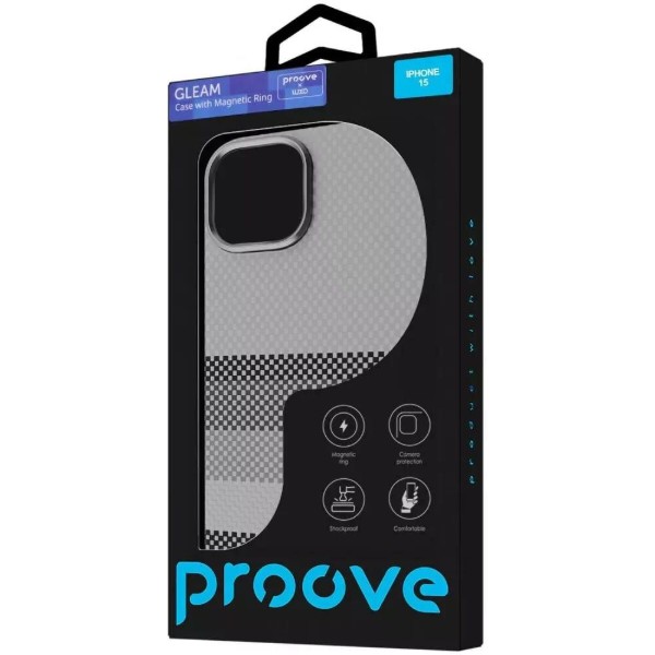 Фото - Чехол для смартфона Proove Gleam Case with Magnetic Ring iPhone 15 black ocean (PCGCIP150071)