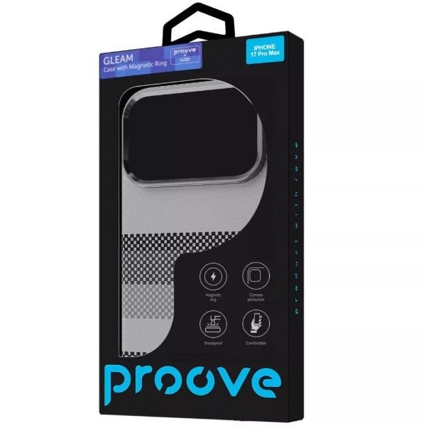 Фото - Чехол для смартфона Proove Gleam Case with Magnetic Ring iPhone 17 Pro Max orange blaze (PCGCIP17PMB1)
