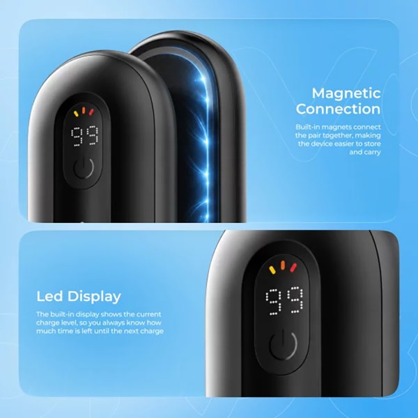 Фото - Грелка аккумуляторная Proove для рук HeatPod black (HWHP00002001)