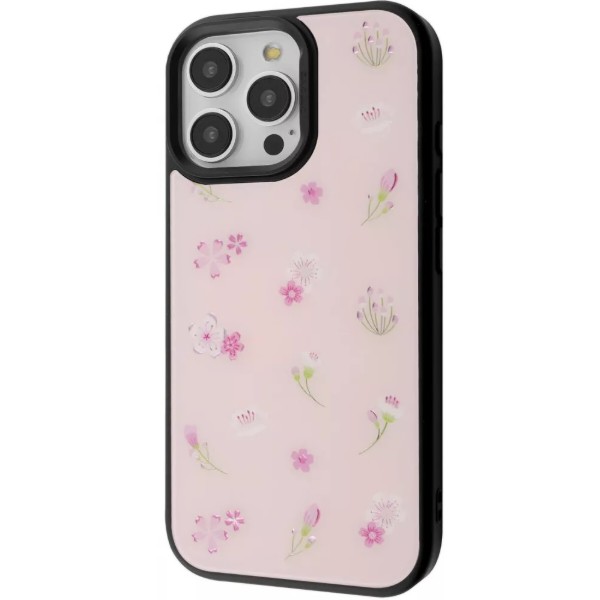 Фото - Чехол для смартфона Proove Muse Fleur Case with Magnetic Ring iPhone 16 Pro Max pink flower (PCMFIP16PMB7)