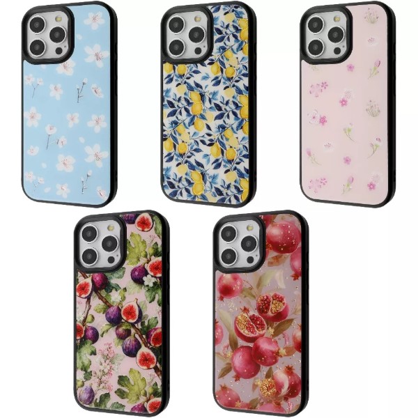 Фото - Чохол для смартфону Proove Muse Fleur Case with Magnetic Ring iPhone 16 Pro pink flower (PCMFIP16P0B7)