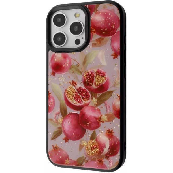 Фото - Чохол для смартфону Proove Muse Fleur Case with Magnetic Ring iPhone 16 Pro granat (PCMFIP16P0B3)