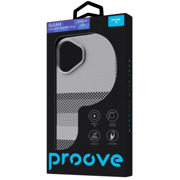 Фото - Чохол для смартфону Proove Gleam Case with Magnetic Ring iPhone 17 crimson storm (PCGCIP170A3)