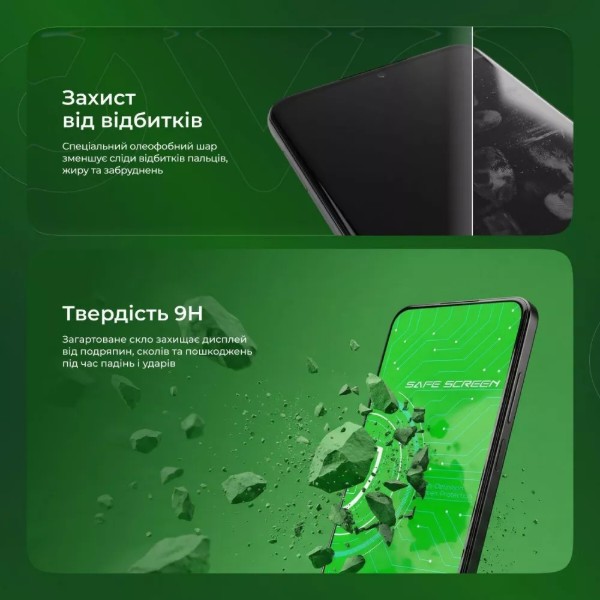 Фото - Защитное стекло для смартфона Proove Safe Screen Samsung Galaxy A24 (10pcs) black (PGPSSSGA2401)