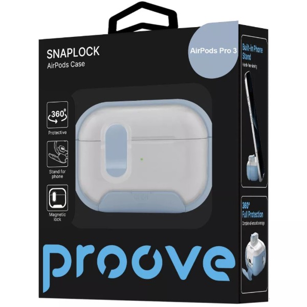 Фото - Чехол для наушников Proove SNAPLOCK Case AirPods Pro 3 sky blue (PCSLARP30017)