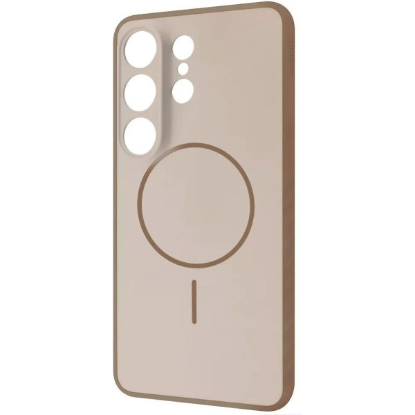 Фото - Чохол для смартфону Proove Softline Case with Magnetic Ring Samsung Galaxy S26 Ultra beige (PCLCSGSU2681)