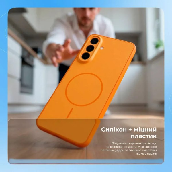 Фото - Чохол для смартфону Proove Softline Case with Magnetic Ring Xiaomi Redmi Note 15 4G orange (PCLCXRN15410)