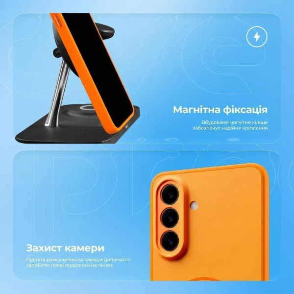 Фото - Чохол для смартфону Proove Softline Case with Magnetic Ring Xiaomi Redmi Note 15 4G orange (PCLCXRN15410)