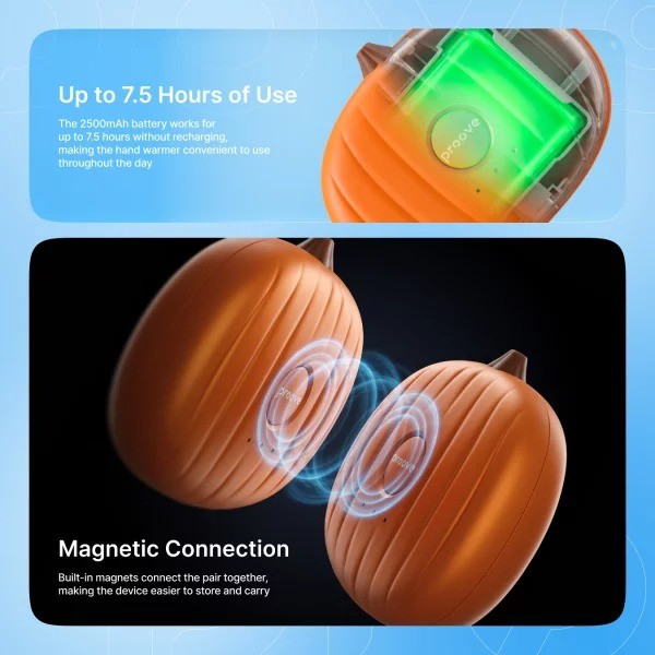 Фото - Електрогрілка Proove WarmJack orange (HWWJ00002014)