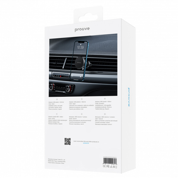 Фото - Автодержатель Proove Basic Air Outlet Car Mount black