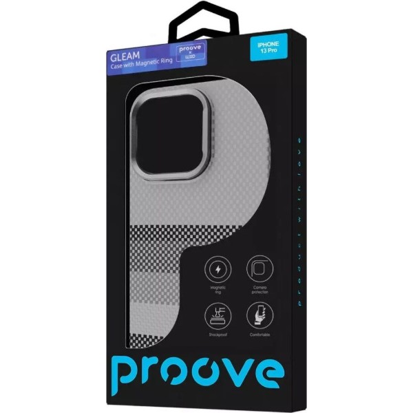 Фото - Чехол для смартфона Proove Gleam Case with Magnetic Ring iPhone 13 Pro white borders (PCGCIP13P070)