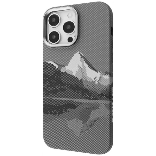 Фото - Чехол для смартфона Proove Gleam Case with Magnetic Ring iPhone 15 Pro Max silver peak (PCGCIP15PM69)