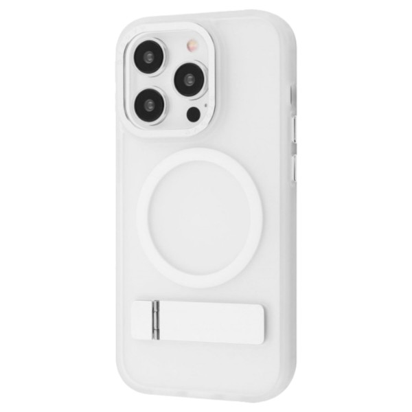 Фото - Чехол для смартфона Mainstay Case with Magnetic Ring iPhone 14 Pro White (PCMCIP14P014)