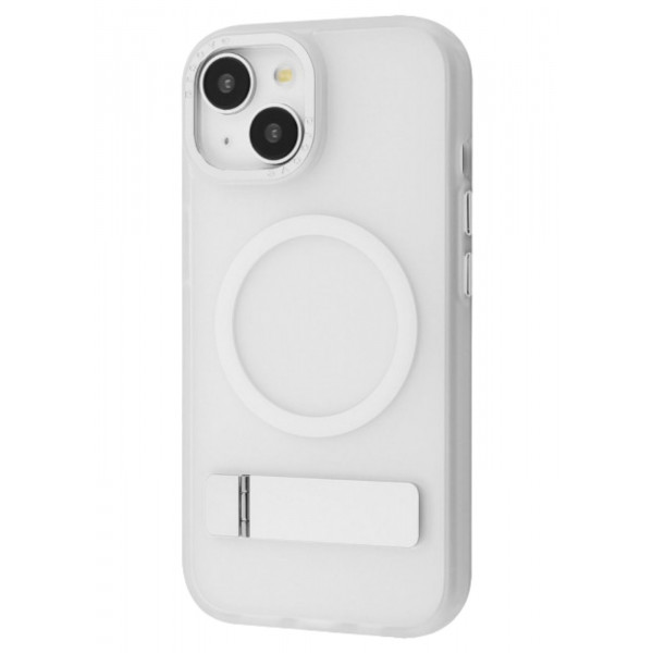 Фото - Чехол для смартфона Mainstay Case with Magnetic Ring iPhone 14 White (PCMCIP140014) Фото - Чехол для смартфона Mainstay Case with Magnetic Ring iPhone 14 White (PCMCIP140014)