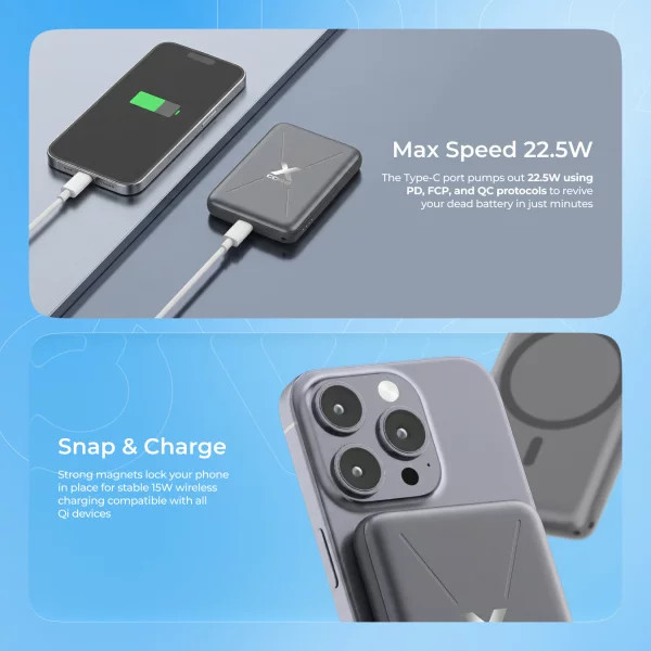 Фото - Батарея мобильная Proove X-Core 22.5W 10000mAh orange (PNXC22010018)