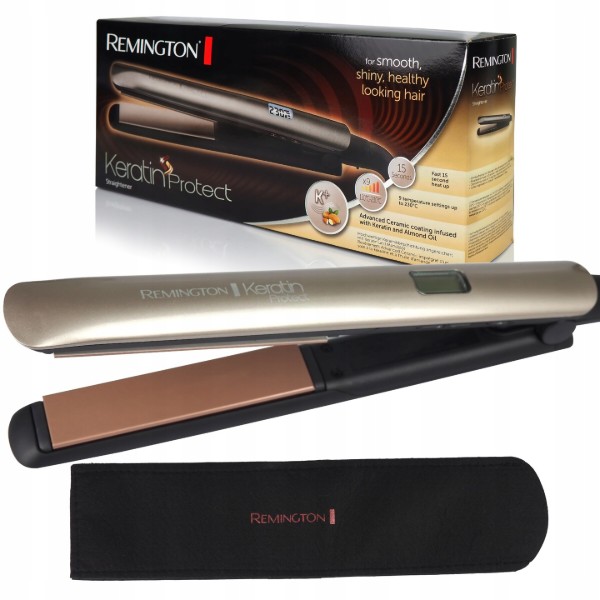 Фото - Вирівнювач волосся Remington S8540 Keratin