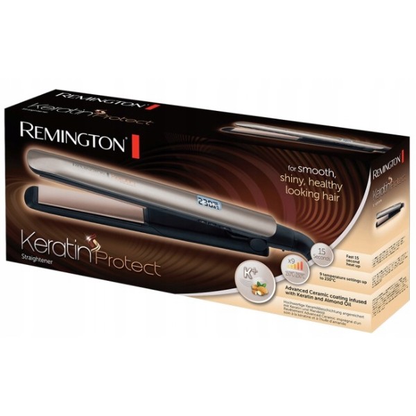 Фото - Вирівнювач волосся Remington S8540 Keratin