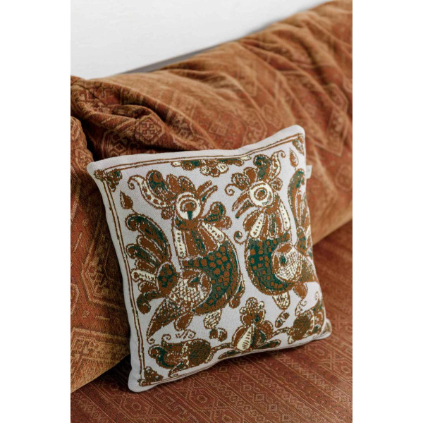 Фото - Подушка декоративна Прованс Косівські мотиви 45х45 см (044463)