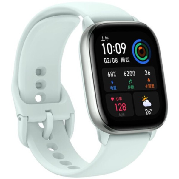 Фото - Смарт-часы Amazfit GTS 4 mini Mint Blue