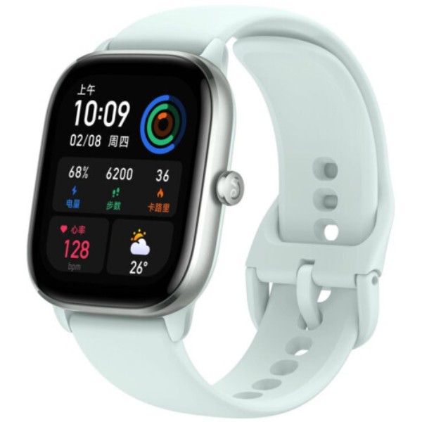 Фото - Смарт-часы Amazfit GTS 4 mini Mint Blue