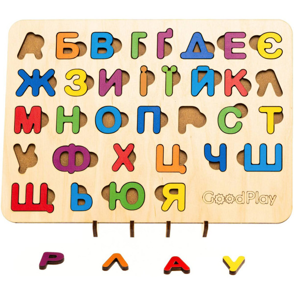 Фото - Сортер GoodPlay Азбука радуга (PS-4-005)
