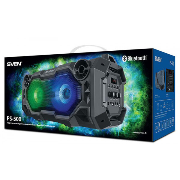 Фото - Портативная акустика Sven PS-500 Black