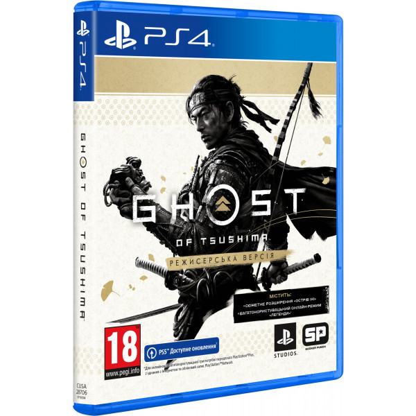 Фото - Игровой диск PS4 Ghost of Tsushima Director's Cut