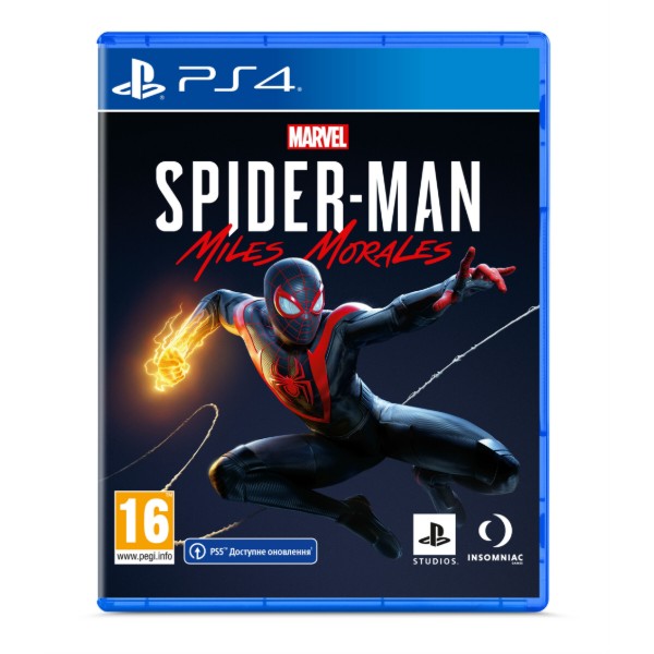Фото - Ігровий диск PS4 Marvel Spider-Man. Miles Morales (Безкоштовне оновлення до версії PS5) Фото - Ігровий диск PS4 Marvel Spider-Man. Miles Morales (Безкоштовне оновлення до версії PS5)