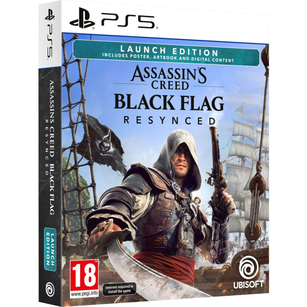 Фото - Игровой диск PS5 Assassin's Creed Black Flag Resynced Launch Edition