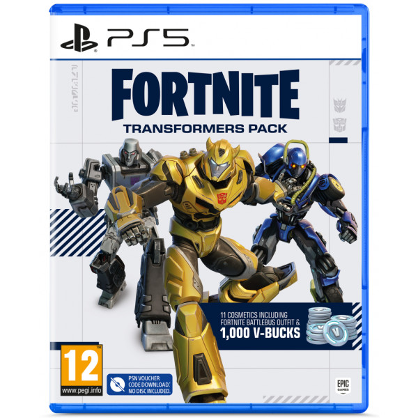 Фото - Ігровий диск PS5 Fortnite - Transformers Pack [PS5, код активації]
