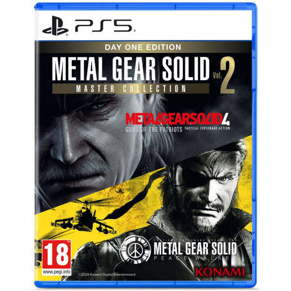 Фото - Игровой диск PS5 METAL GEAR SOLID: MASTER COLLECTION Vol.2 + Steelbook