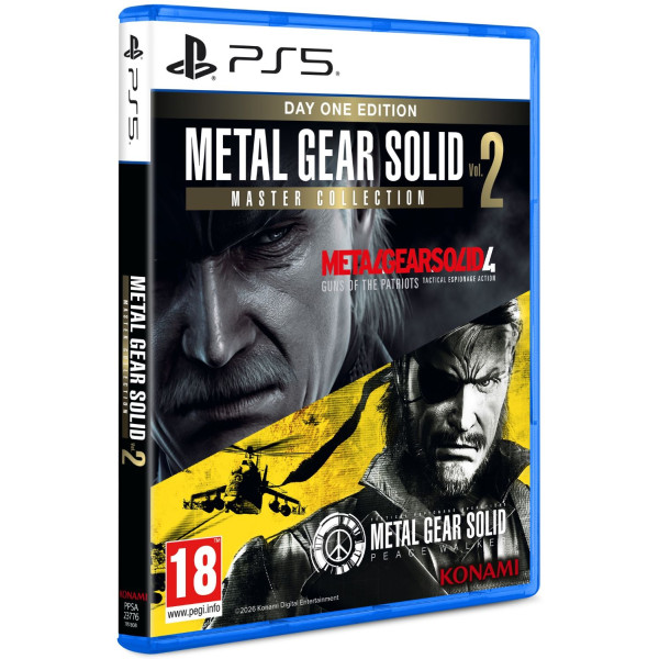 Фото - Игровой диск PS5 METAL GEAR SOLID: MASTER COLLECTION Vol.2 + Steelbook