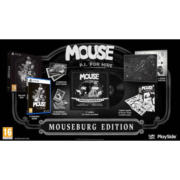 Фото - Игровой диск PS5 MOUSE: P.I. For Hire - Mouseburg Edition