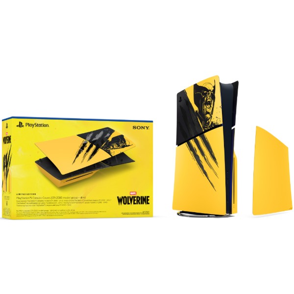 Фото - Панелі корпусу консолі PS5 PlayStation 5 Standard & Digital [Marvel's Wolverine Limited Edition]
