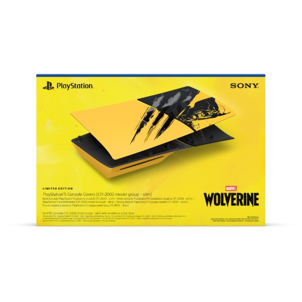 Фото - Панелі корпусу консолі PS5 PlayStation 5 Standard & Digital [Marvel's Wolverine Limited Edition]