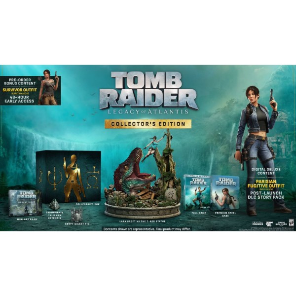 Фото - Ігровий диск PS5 Tomb Raider: Legacy of Atlantis – Collector’s Edition