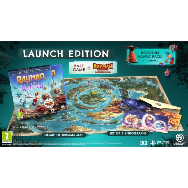 Фото - Игровой диск PS5 Rayman Legends Retold Launch Edition