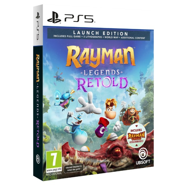 Фото - Игровой диск PS5 Rayman Legends Retold Launch Edition