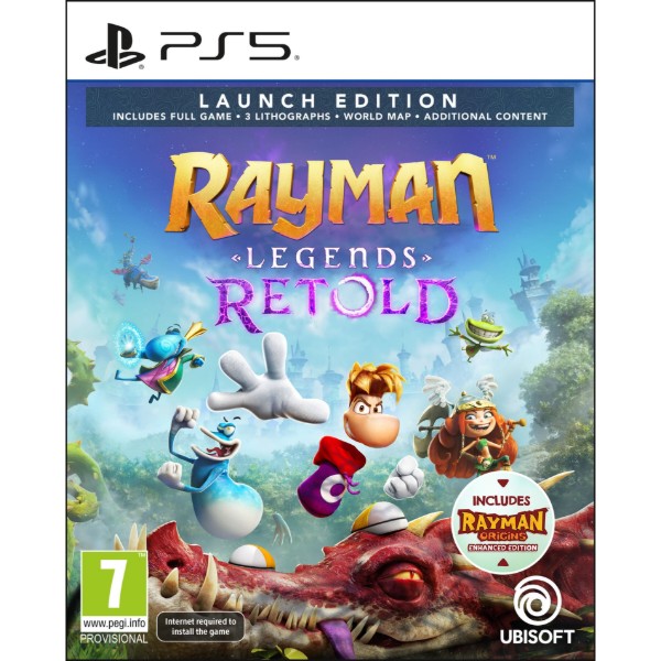 Фото - Игровой диск PS5 Rayman Legends Retold Launch Edition