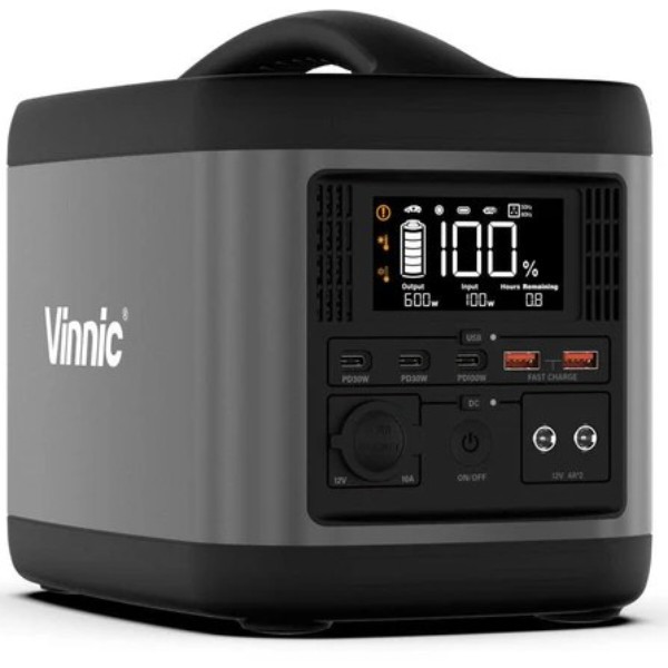 Фото - Уценка - Зарядная станция универсальная Vinnic POLLUX Power Station PS600W-518 (PS600W-518wh)